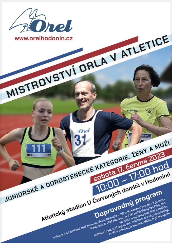 Mistrovstvi ČR v atletice - Orel 2023